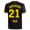 Goedkope BVB Borussia Dortmund Malen 21 Uitshirt 2022-23 Goedkope BVB Borussia Dortmund Malen 21 Uitshirt 2022-23